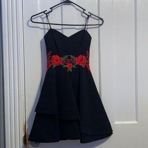 Strapless dress